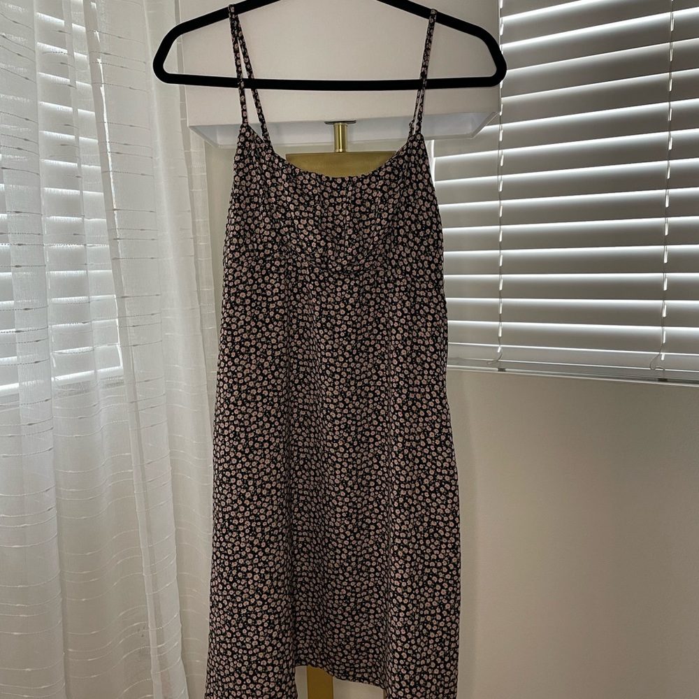 BP. Tiny Floral Empire Mini Dress